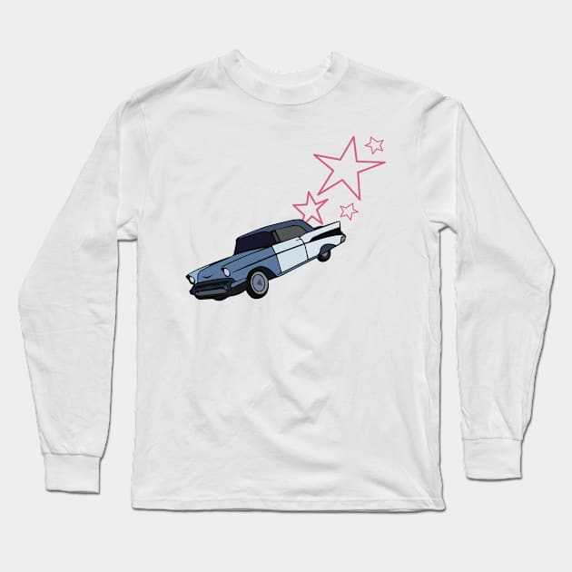 Getaway Car Long Sleeve T-Shirt by artbyemuu